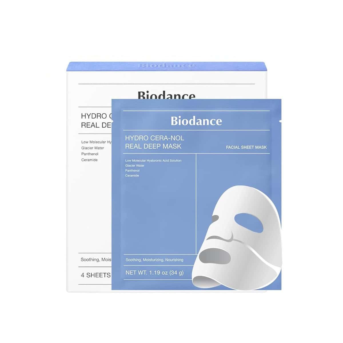 Biodance Hydro Cera-nol Real Deep Mask (4 pcs)