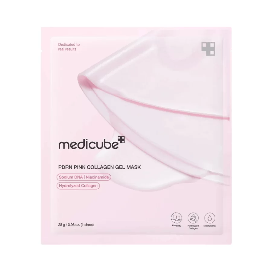 medicube PDRN Pink Collagen Gel Mask (4 pcs)