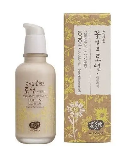 Whamisa Organic Flowers Lotion Double Rich (200ml)