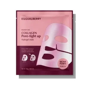 EQQUALBERRY Collagen Pore-tight up Hydrogel Mask (4 pcs)