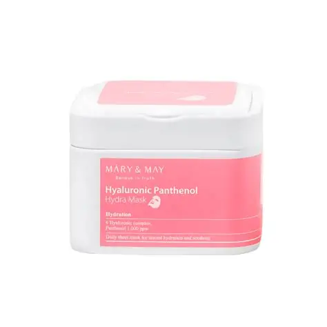 MÁRY & MAY Hyaluronic Panthenol Hydra Mask (30 pcs)