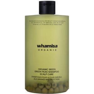 Whamisa Organic Seeds Green Peas Shampoo Scalp Care (450ml)