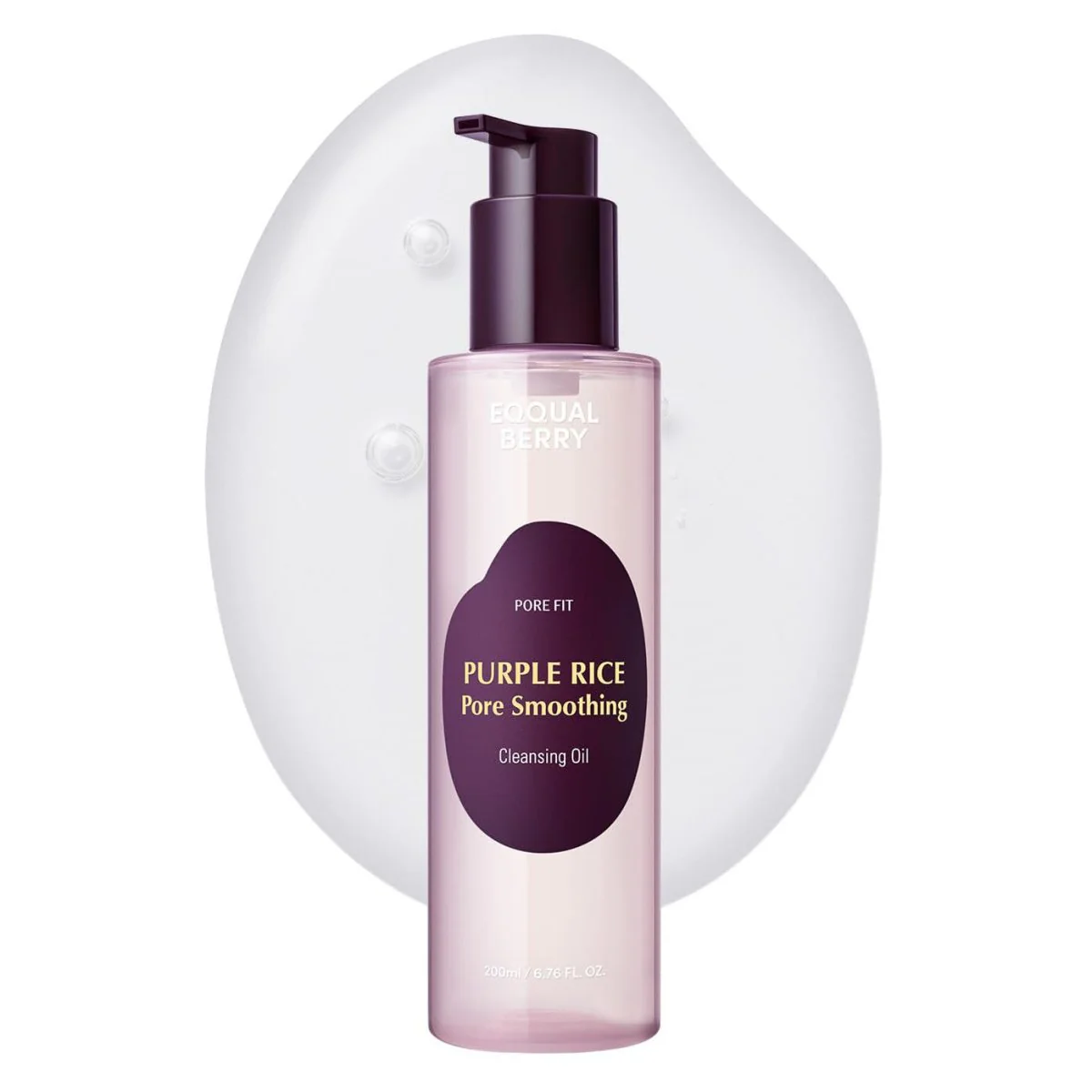 EQQUALBERRY Purple Rice Pore Smoothing Cleansing Oil (200ml)